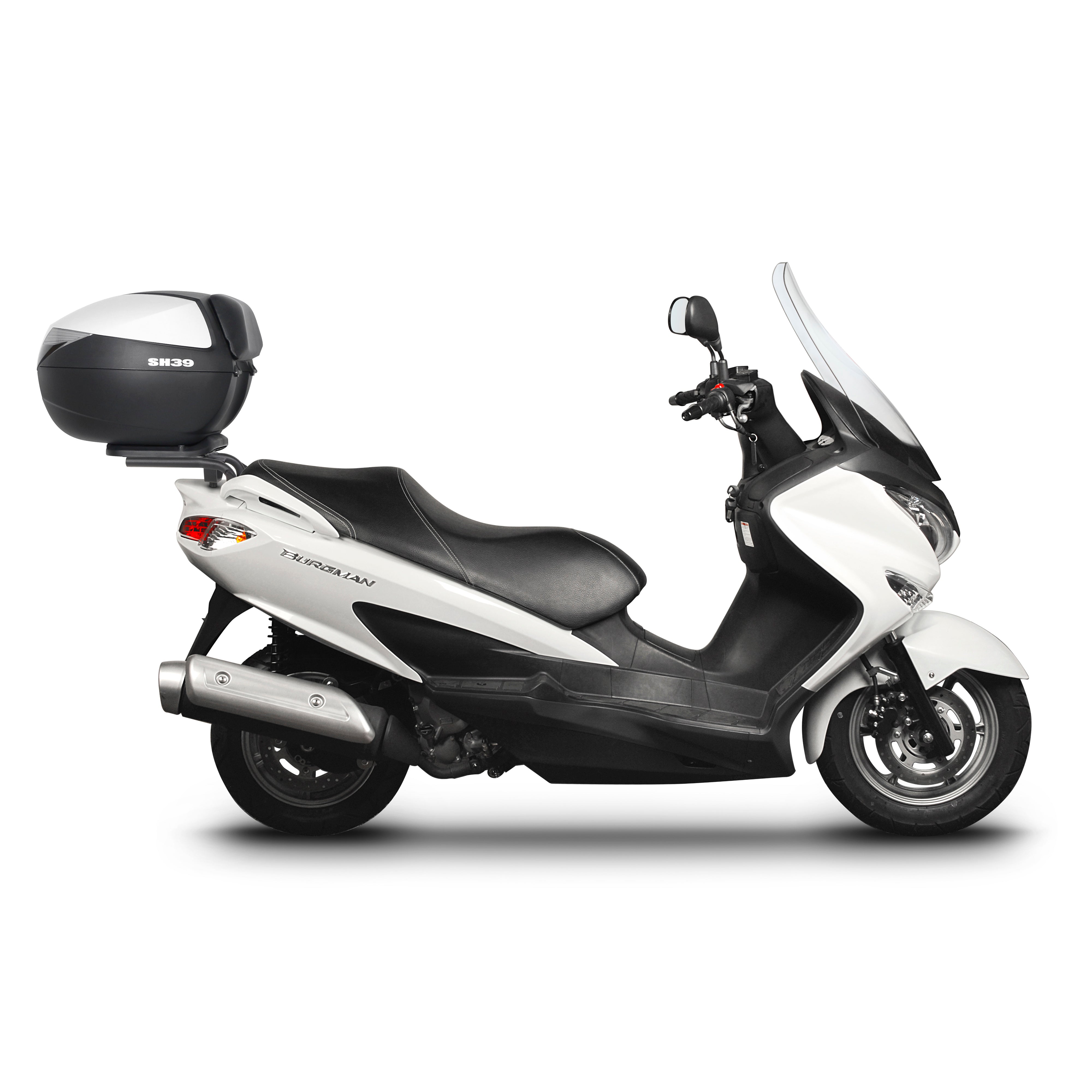 Fixation pour Top Case Suzuki Burgman - LE PRATIQUE DU MOTARD