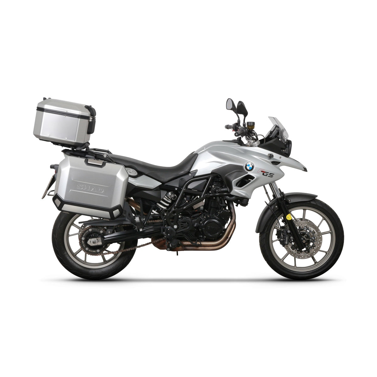 Fixation pour Top Case BMW F750gs /F800GS/F850GS Compatible avec la Platine Porte - bagages en Plastique Oem BMW - LE PRATIQUE DU MOTARD