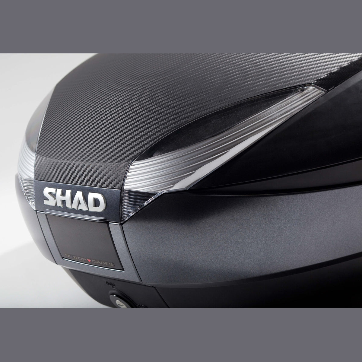 Top Case SHAD SH48 Gris Foncé — Top Case Moto 48L Premium - LE PRATIQUE DU MOTARD
