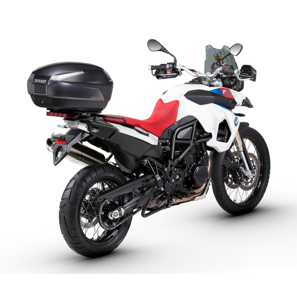 Top Case SHAD SH48 Gris Foncé — Top Case Moto 48L Premium - LE PRATIQUE DU MOTARD