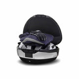 Top Case SHAD SH48 New Titanium — Top Case Moto 48L Finition Titanium - LE PRATIQUE DU MOTARD
