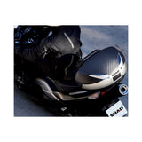 Top Case SHAD SH48 New Titanium — Top Case Moto 48L Finition Titanium - LE PRATIQUE DU MOTARD