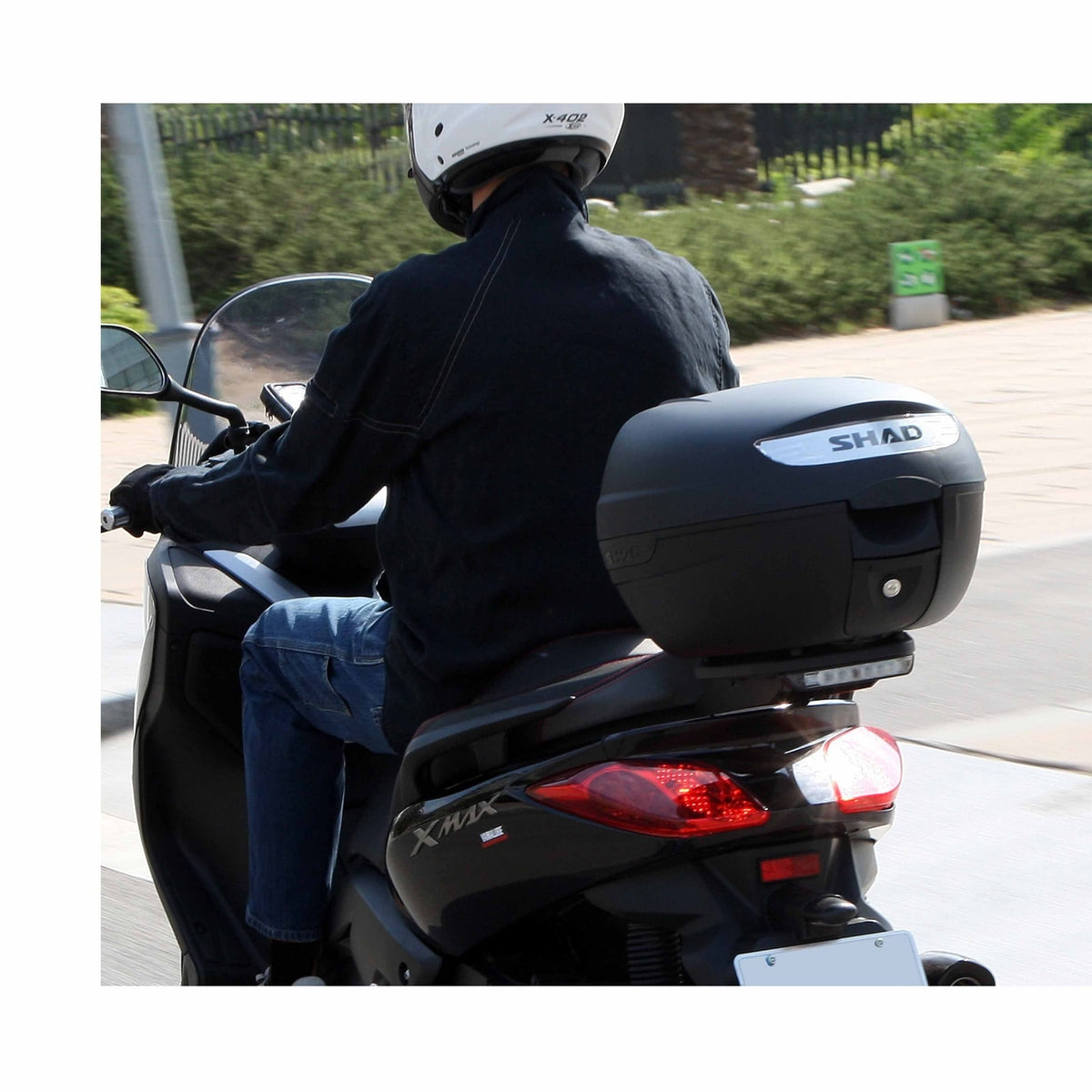 Top Case SHAD SH26 — Top Case Moto 26L Compact Urban - LE PRATIQUE DU MOTARD