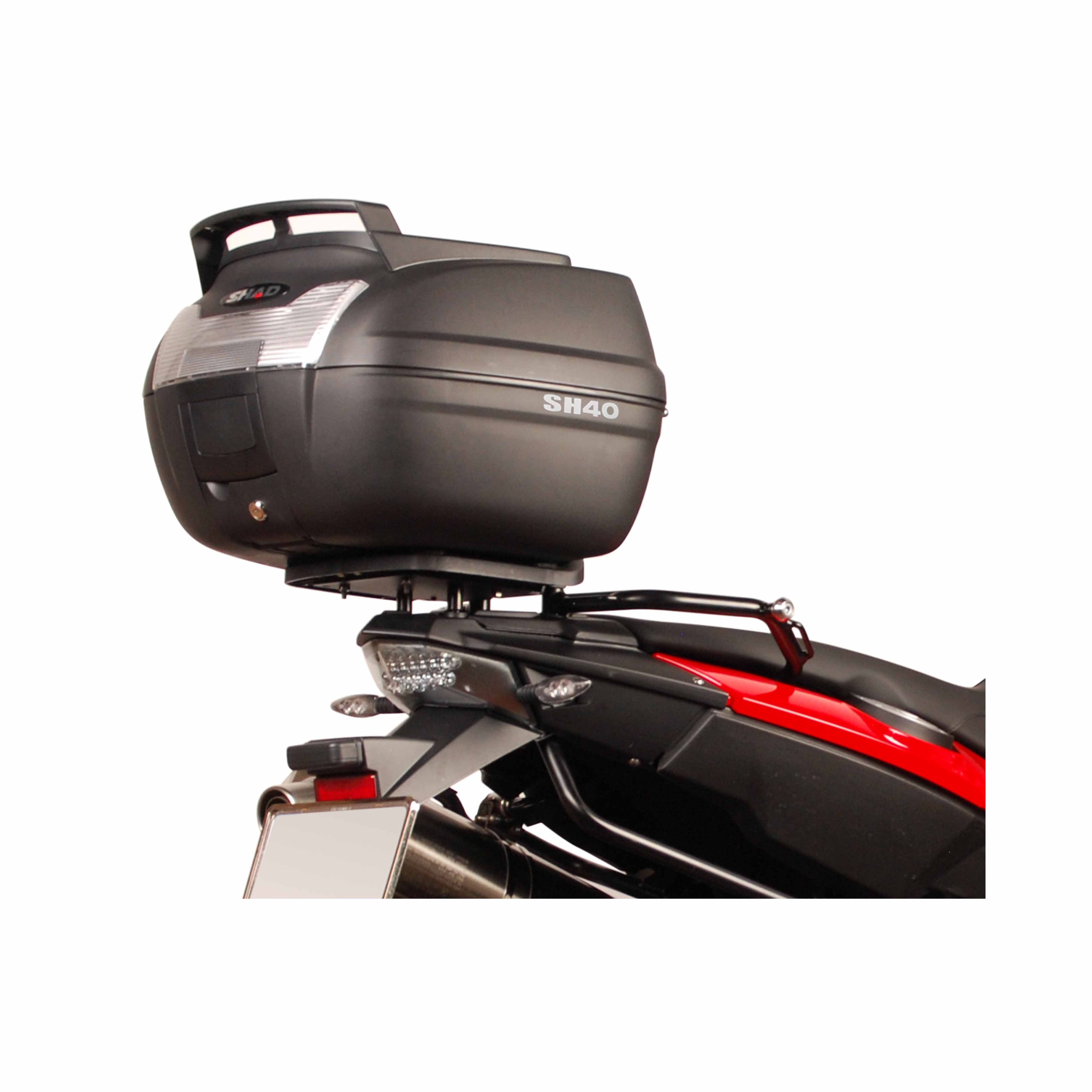 Top Case SHAD SH40 Cargo — Top Case Moto 40L avec Filet Cargo - LE PRATIQUE DU MOTARD