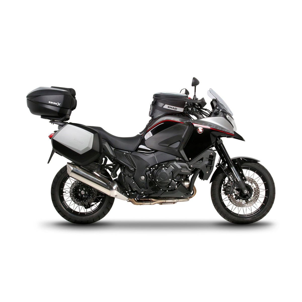 Fixation pour Top Case Crosstourer - africa Twin - LE PRATIQUE DU MOTARD