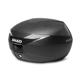 Top Case SHAD SH39 Carbon — Top Case Moto 39L Look Carbone - LE PRATIQUE DU MOTARD