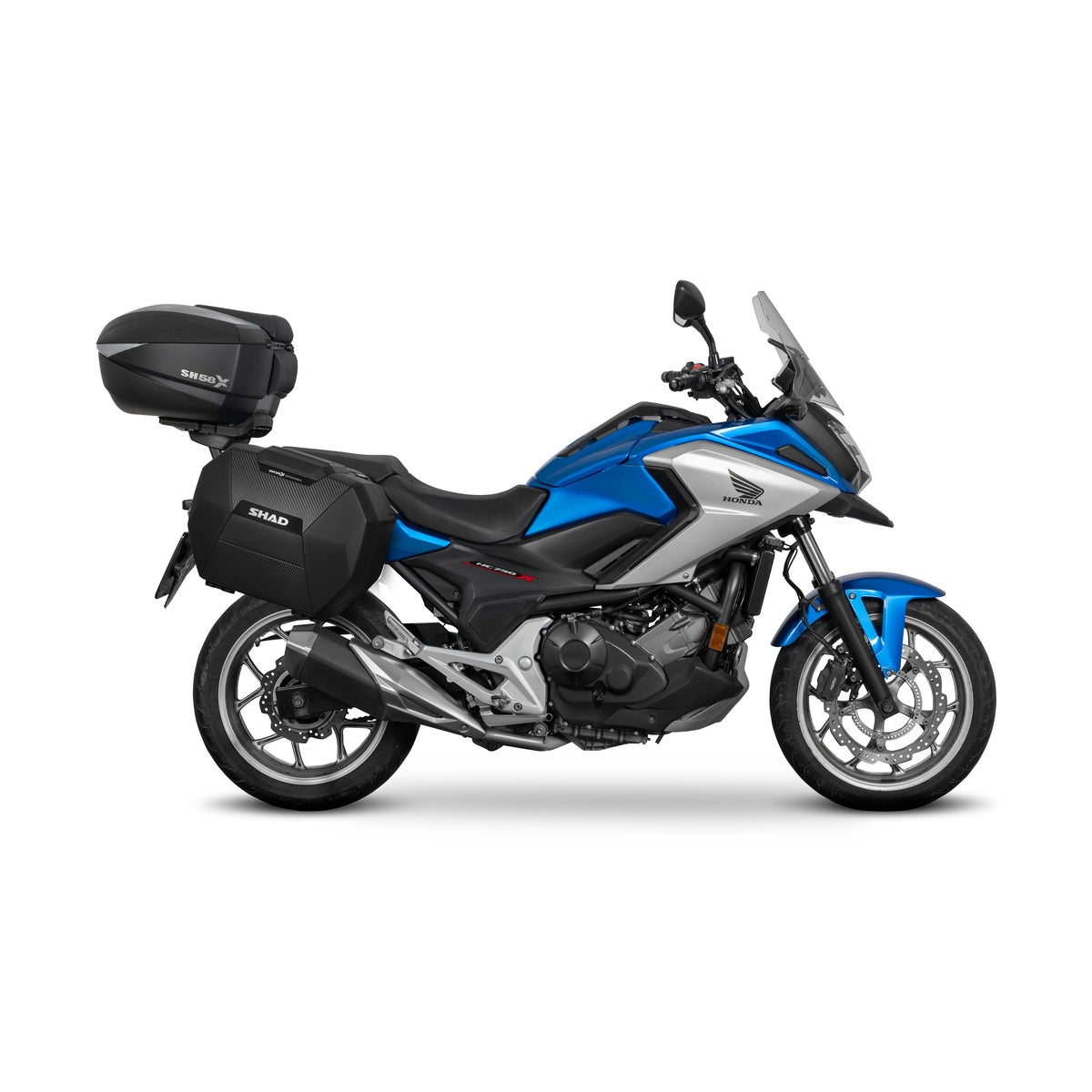Fixation pour Top Case Honda NC750 X - s - LE PRATIQUE DU MOTARD