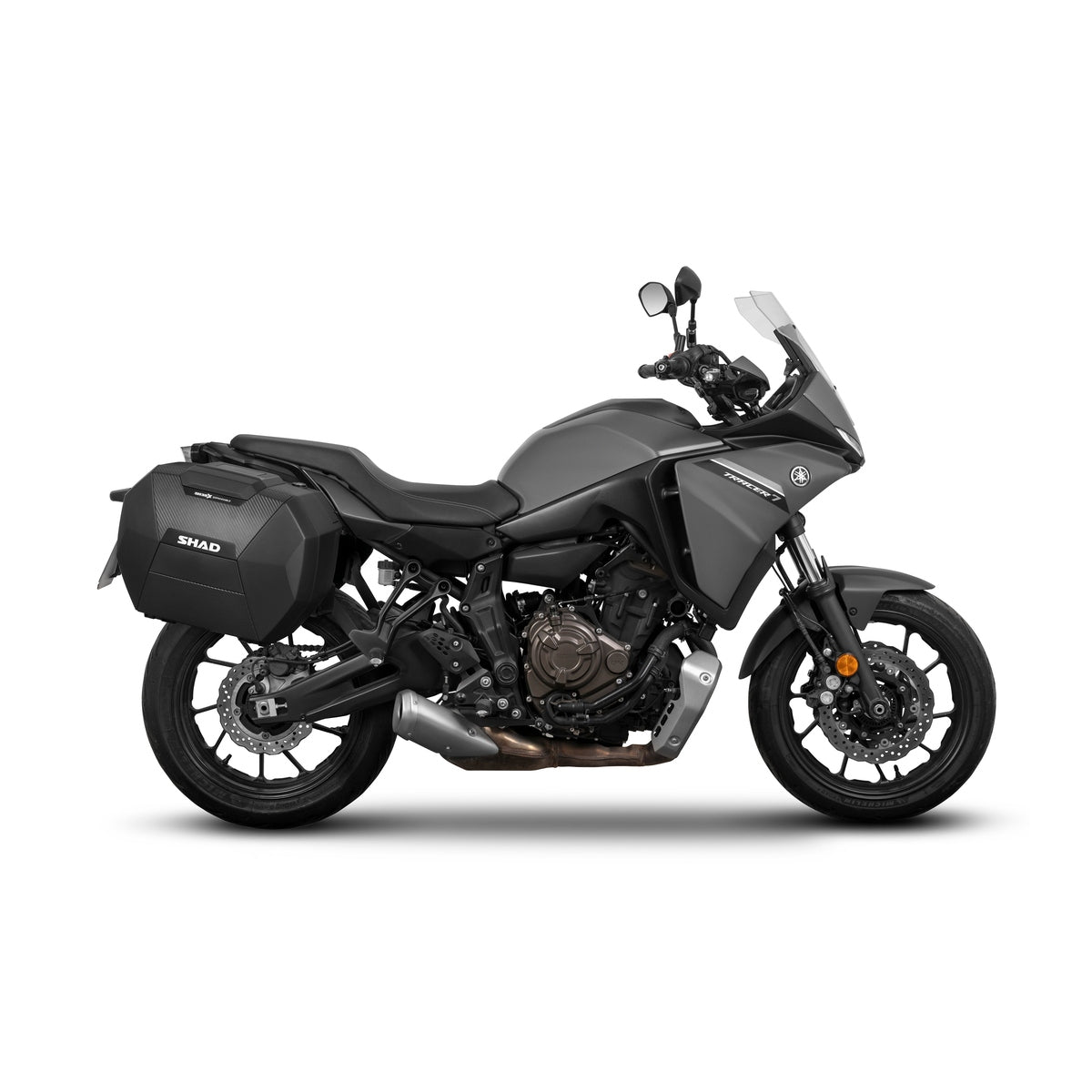 3P System Fixation Latérale Yamaha MT 07 Tracer - LE PRATIQUE DU MOTARD