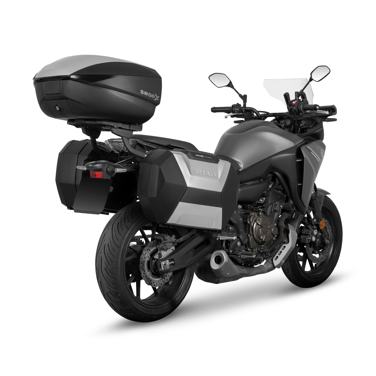 3P System Fixation Latérale Yamaha MT 07 Tracer - LE PRATIQUE DU MOTARD
