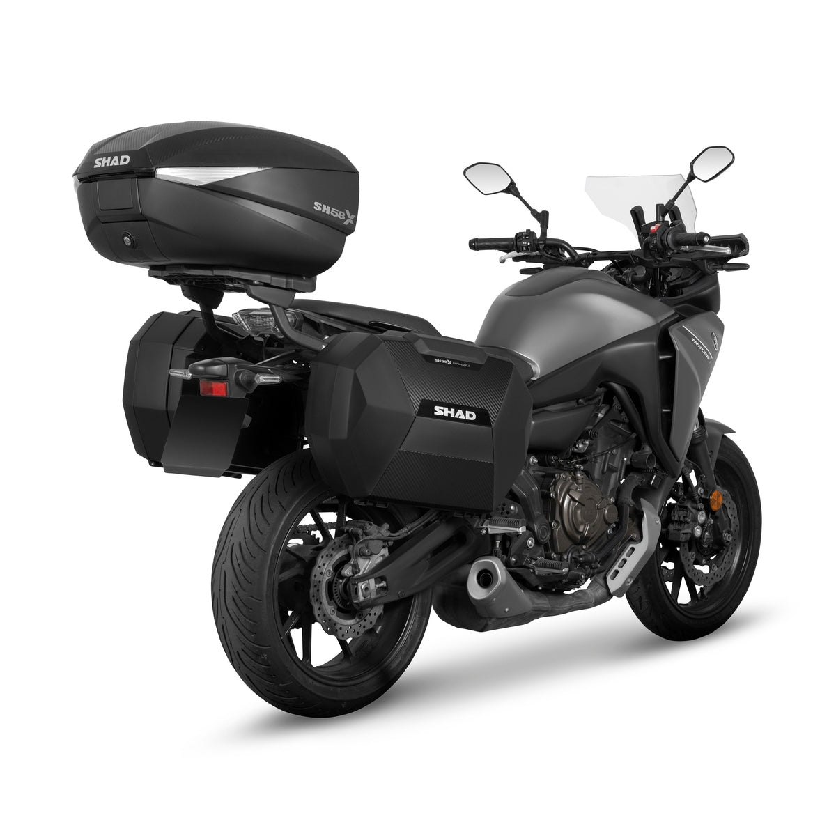 3P System Fixation Latérale Yamaha MT 07 Tracer - LE PRATIQUE DU MOTARD