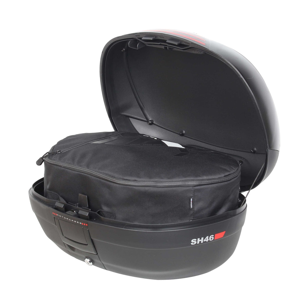 Top Case SHAD SH46 — Top Case Moto 46L Grand Tourisme - LE PRATIQUE DU MOTARD