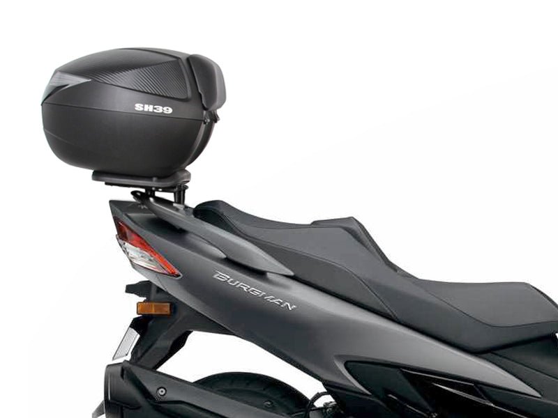 Fixation pour Top Case Suzuki Burgman 400 - LE PRATIQUE DU MOTARD
