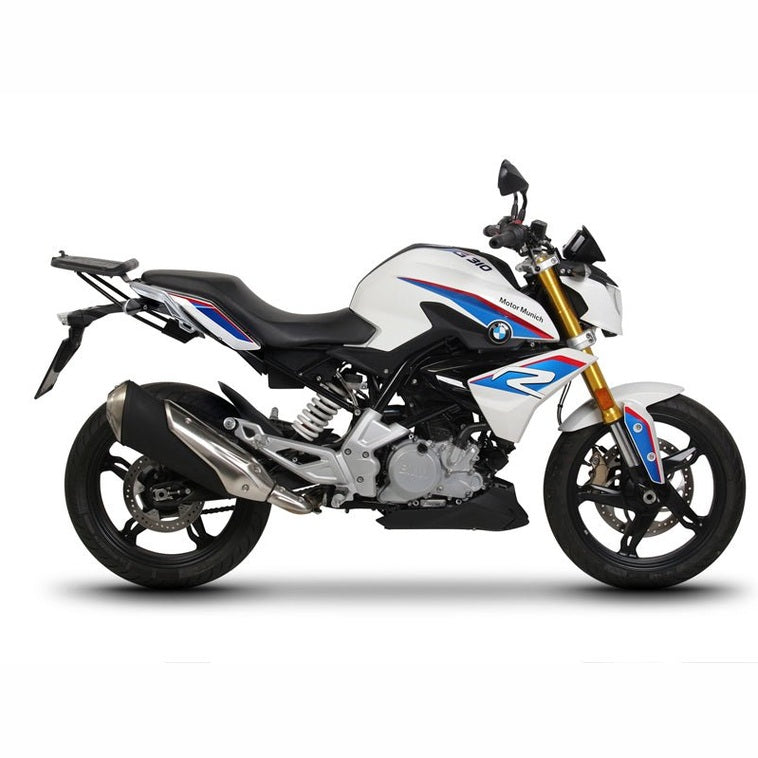 Fixation pour Top Case BMW G 310 R - LE PRATIQUE DU MOTARD