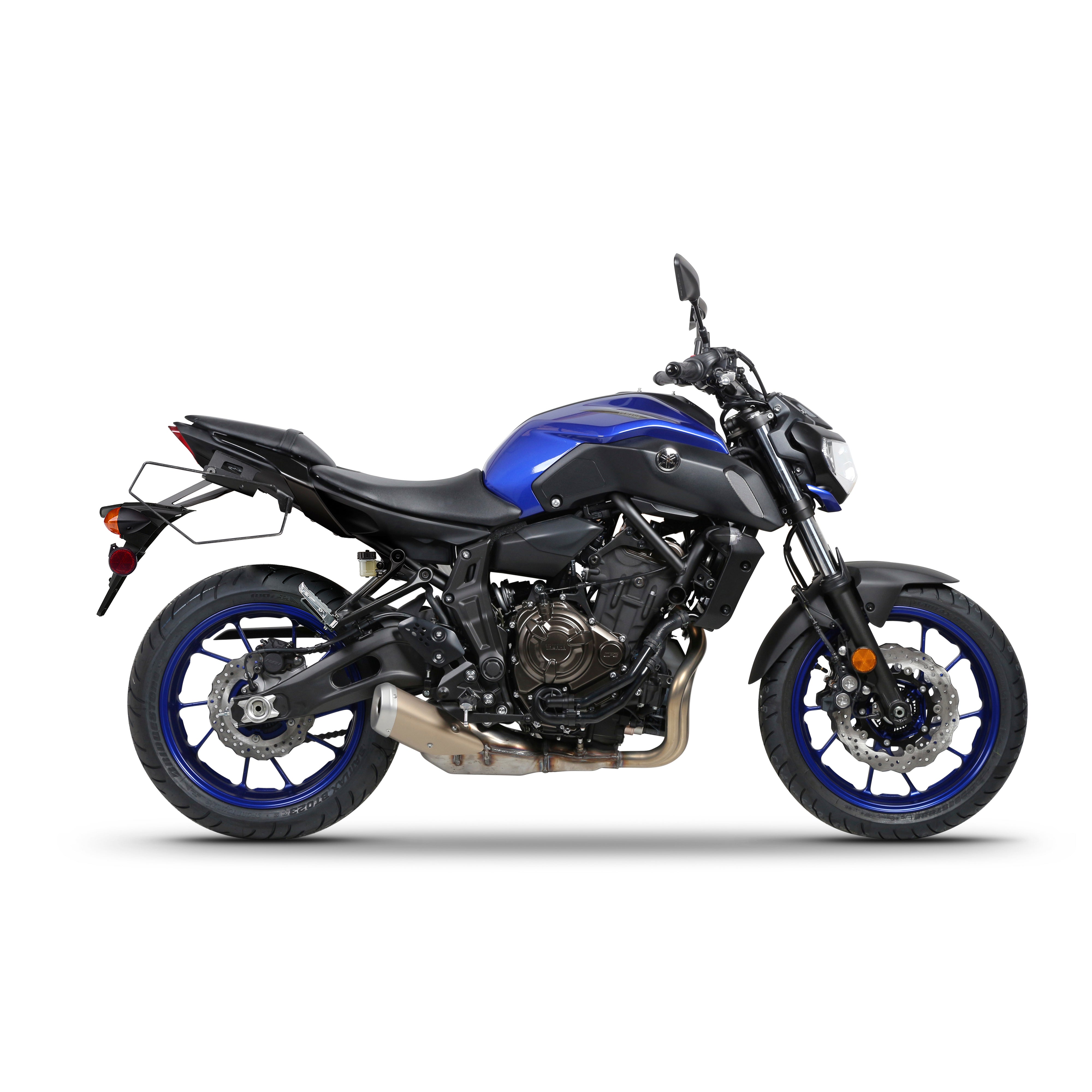 Fixation Se pour Sacoches Yamaha MT07 - LE PRATIQUE DU MOTARD