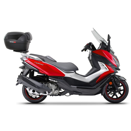 Fixation pour Top Case SYM Cruisym 300i - LE PRATIQUE DU MOTARD
