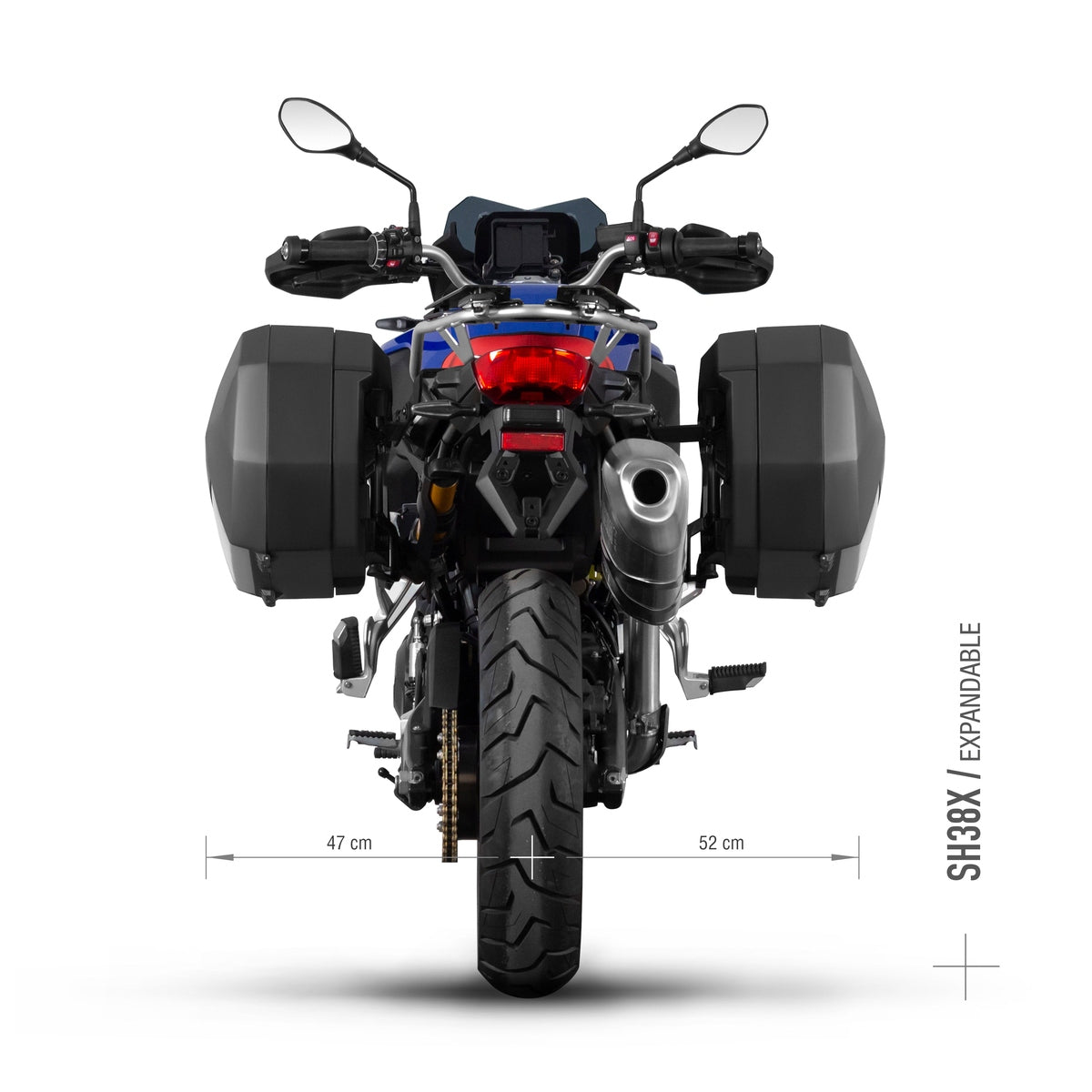 3P System Fixation Latérale BMW F750GS/F800GS/F850GS/ADVENTURE/F900GS Adventure - LE PRATIQUE DU MOTARD