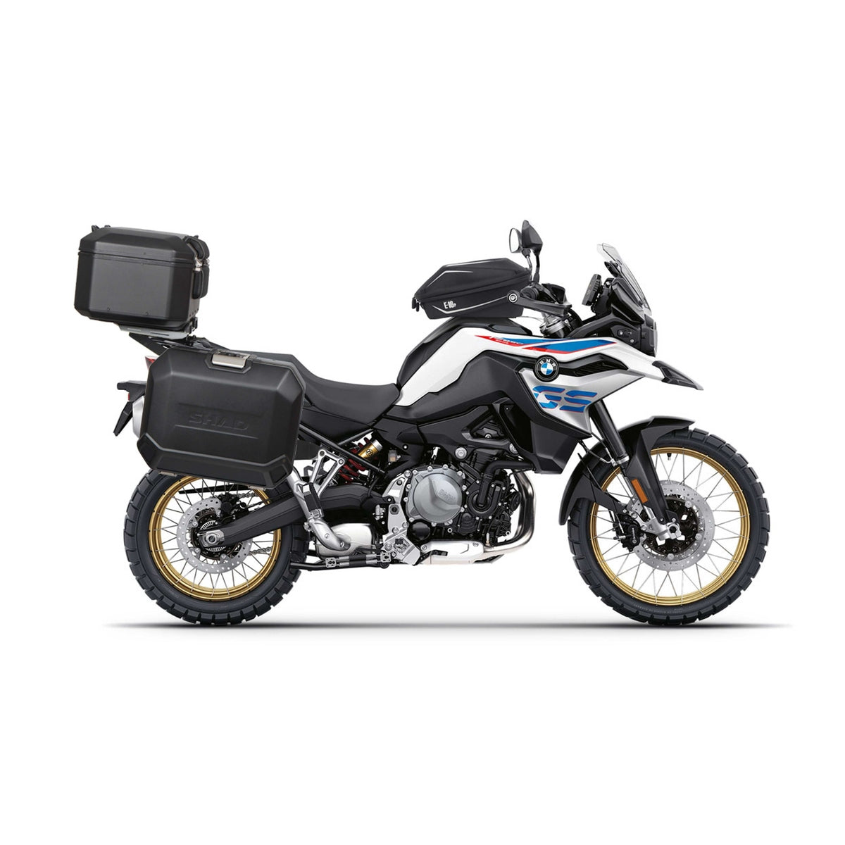 Fixation pour Top Case BMW F750gs /F800GS/F850GS Compatible avec la Platine Porte - bagages en Plastique Oem BMW - LE PRATIQUE DU MOTARD