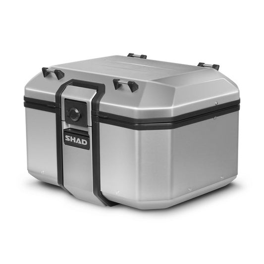 Top Case SHAD TR48 Terra — Top Case Adventure Aluminium 48L - LE PRATIQUE DU MOTARD