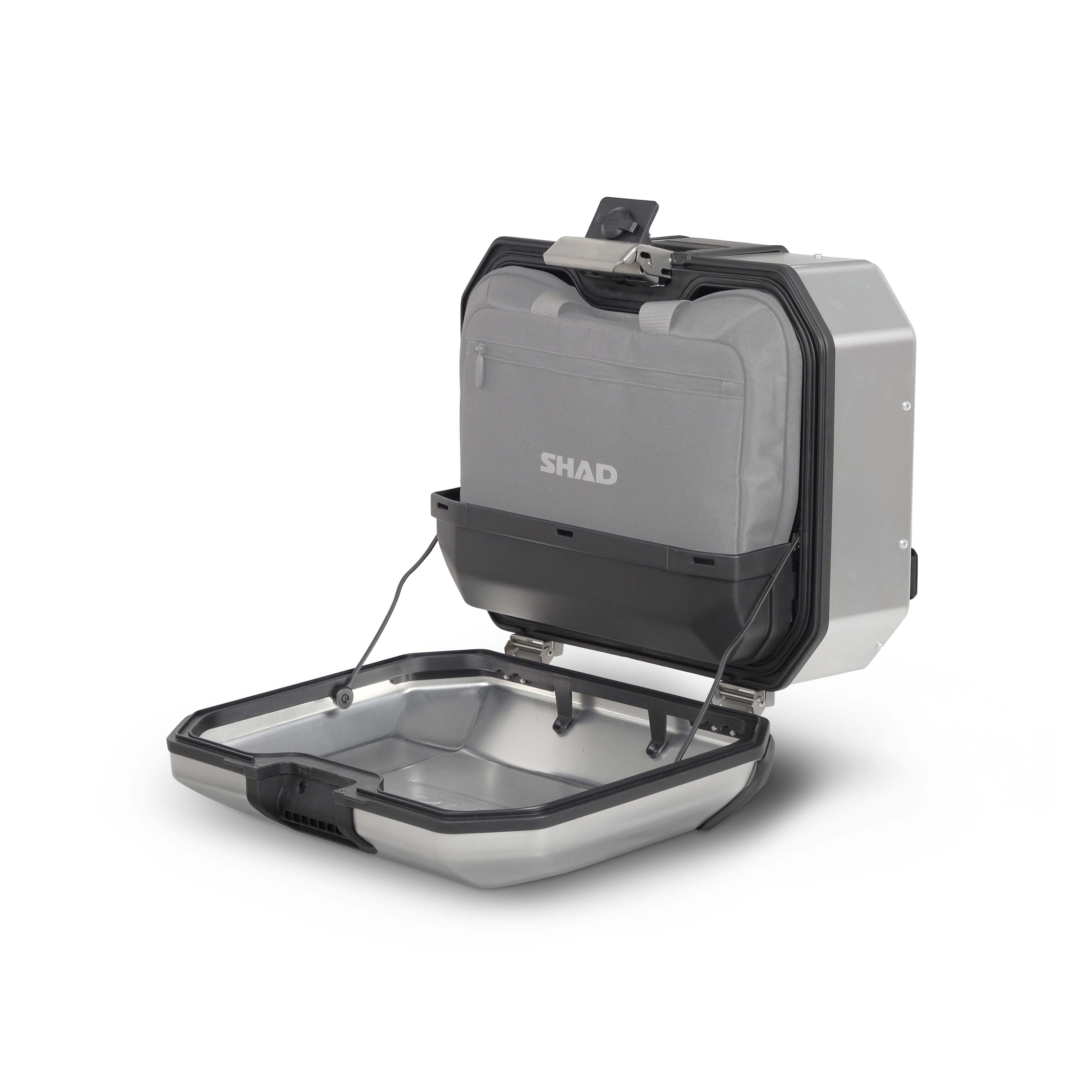 Valise Latérale Gauche SHAD TR36L Terra — Sacoche Moto 36L Alu Adventure - LE PRATIQUE DU MOTARD