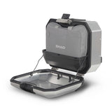 Valise Latérale Gauche SHAD TR36L Terra — Sacoche Moto 36L Alu Adventure - LE PRATIQUE DU MOTARD