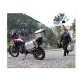Valise Latérale Gauche SHAD TR36L Terra — Sacoche Moto 36L Alu Adventure - LE PRATIQUE DU MOTARD