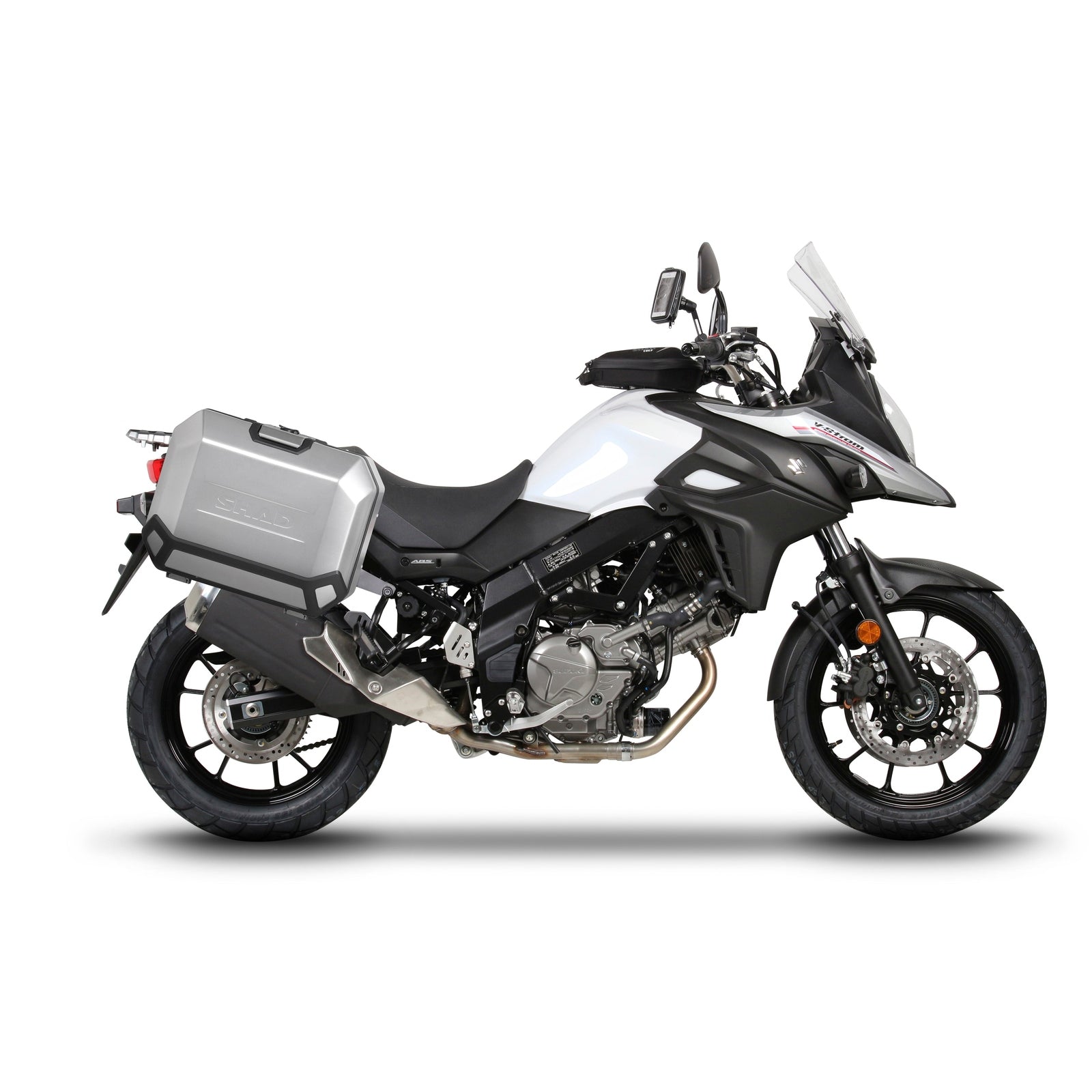 4P System Fixation Latérale Suzuki V - strom 650 - LE PRATIQUE DU MOTARD