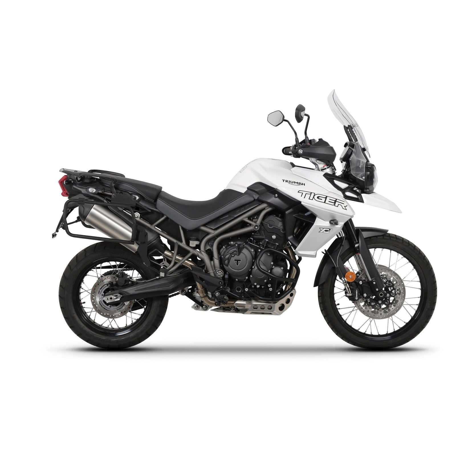 4P System Fixation Latérale Triumph Tiger 800 - LE PRATIQUE DU MOTARD