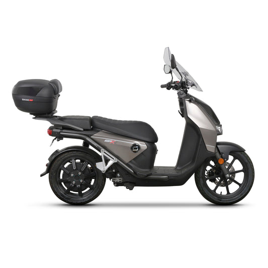Fixation pour Top Case Super Soco Cpx Electric - LE PRATIQUE DU MOTARD