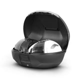 Top Case SHAD SH47 Réflecteur Blanc — Top Case Moto 47L Sécurité - LE PRATIQUE DU MOTARD