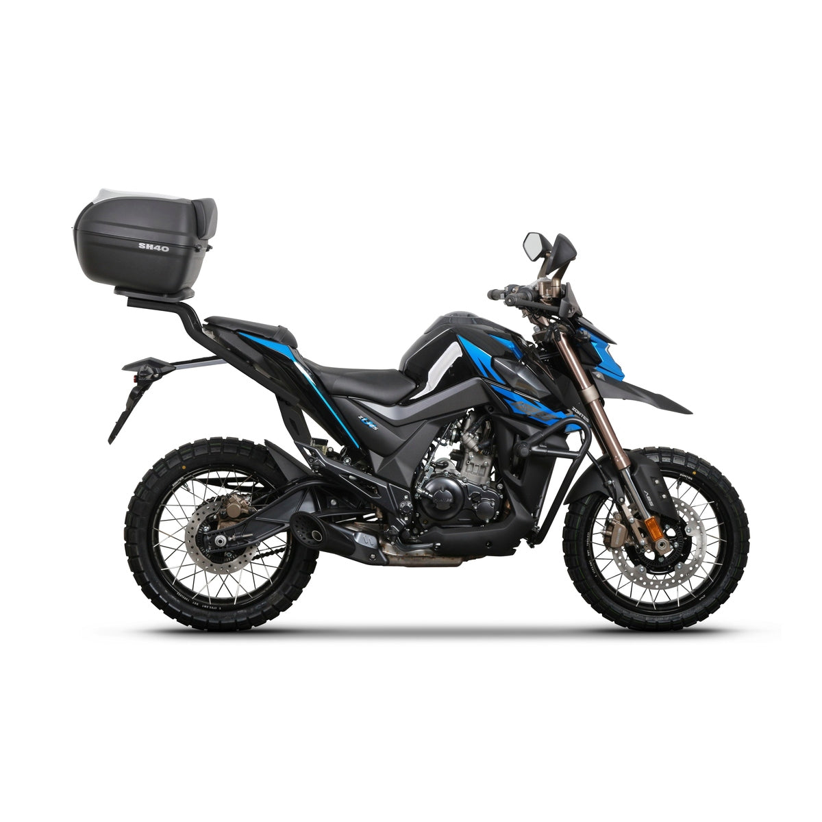 Fixation pour Top Case Zontes U/U1/HYPER Trail 125 - LE PRATIQUE DU MOTARD