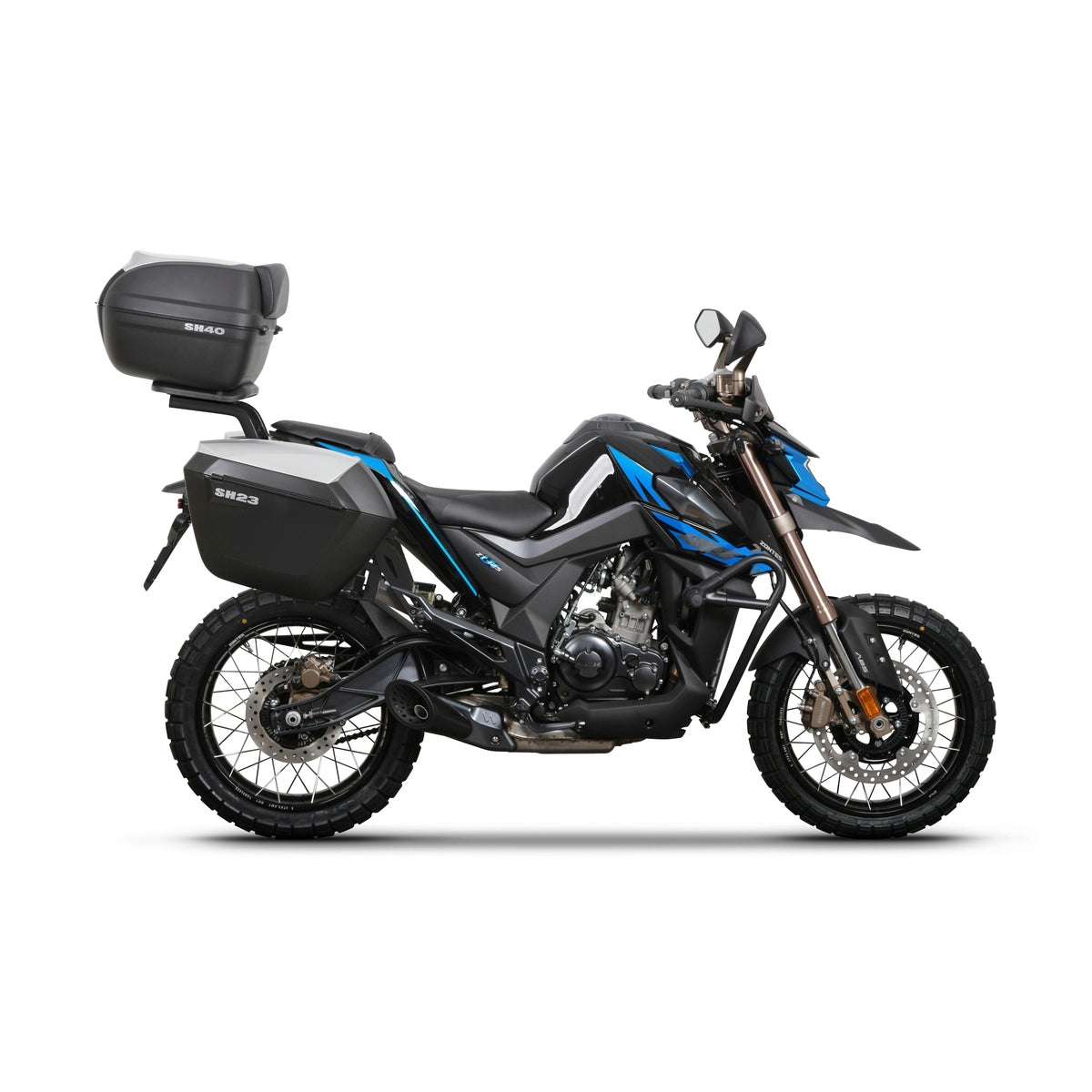Fixation pour Top Case Zontes U/U1/HYPER Trail 125 - LE PRATIQUE DU MOTARD