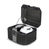 Top Case SHAD TR48 Terra Black Edition — Top Case Adventure Alu 48L Noir Mat - LE PRATIQUE DU MOTARD