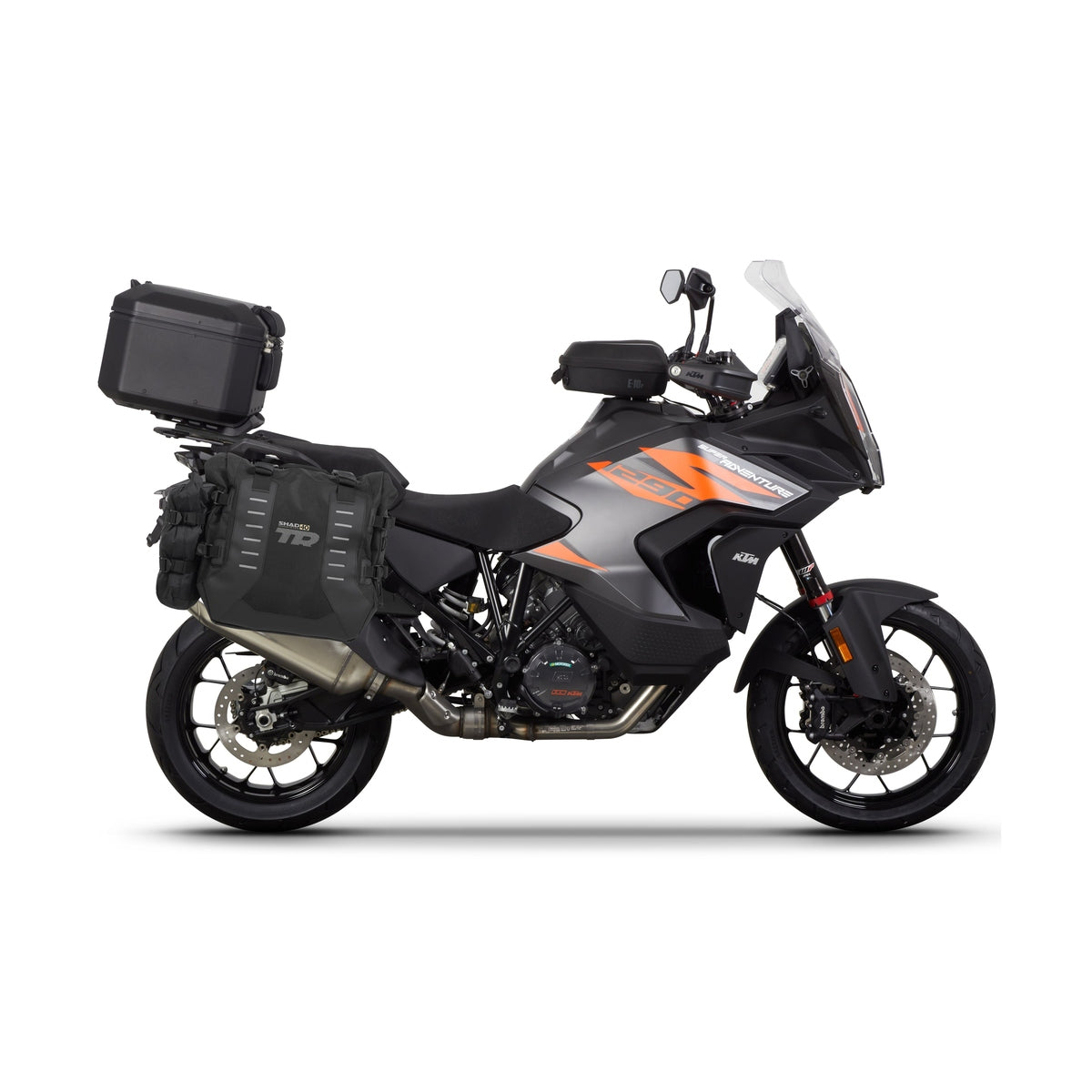 4P System Fixation Latérale KTM 1290/1390 Super Adventure S/R - LE PRATIQUE DU MOTARD