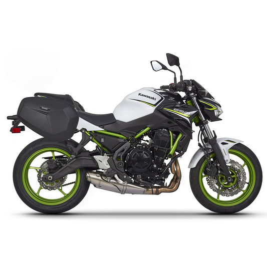 Fixation SR pour Sacoches Kawasaki Z650 - LE PRATIQUE DU MOTARD