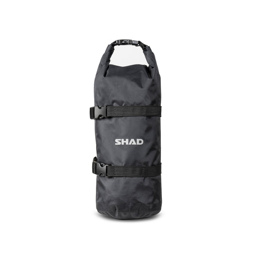 SAC ÉTANCHE + PORTE-SACS - SHAD | Le Pratique du Motard