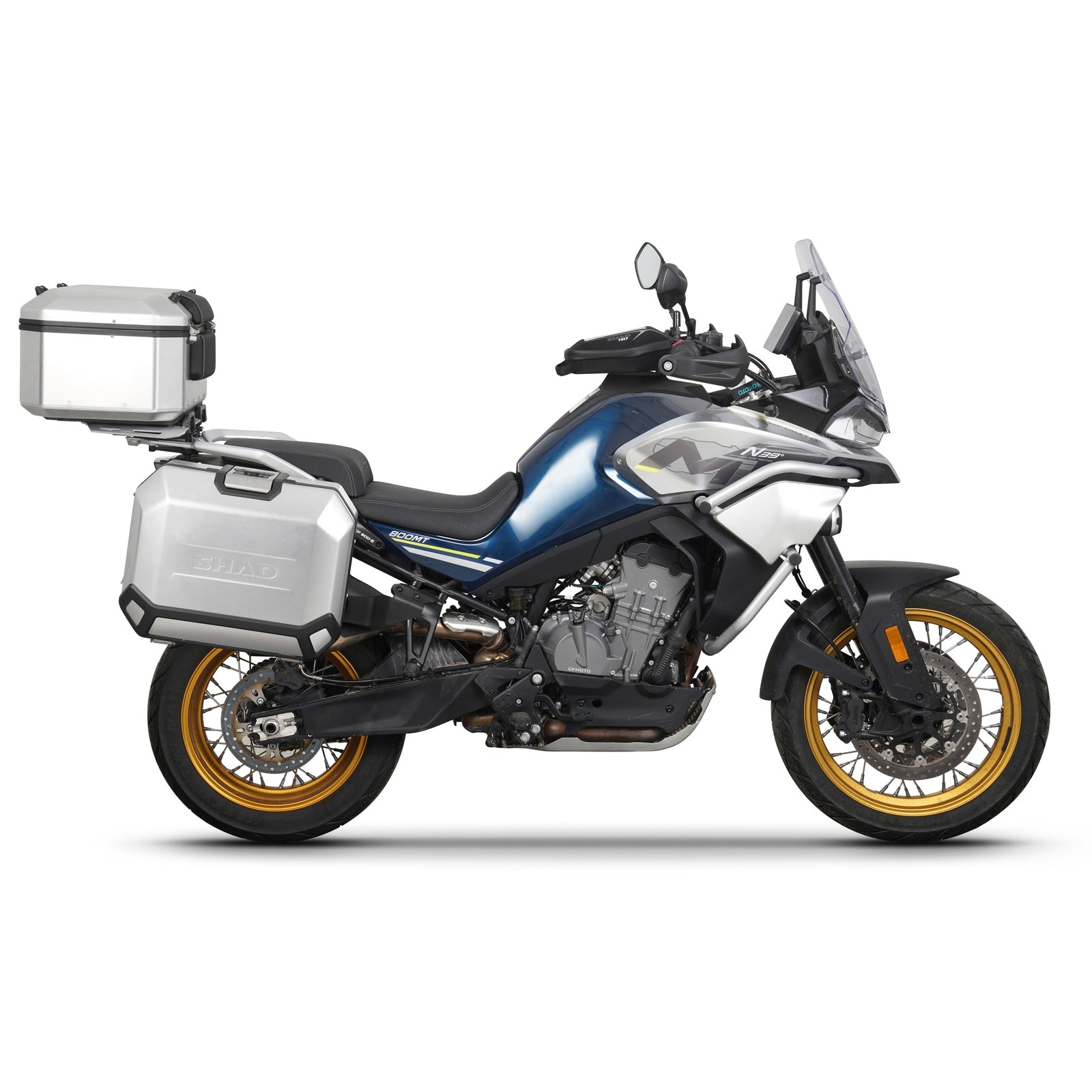 Fixation pour Top Case Moto Cf Moto 800MT - LE PRATIQUE DU MOTARD