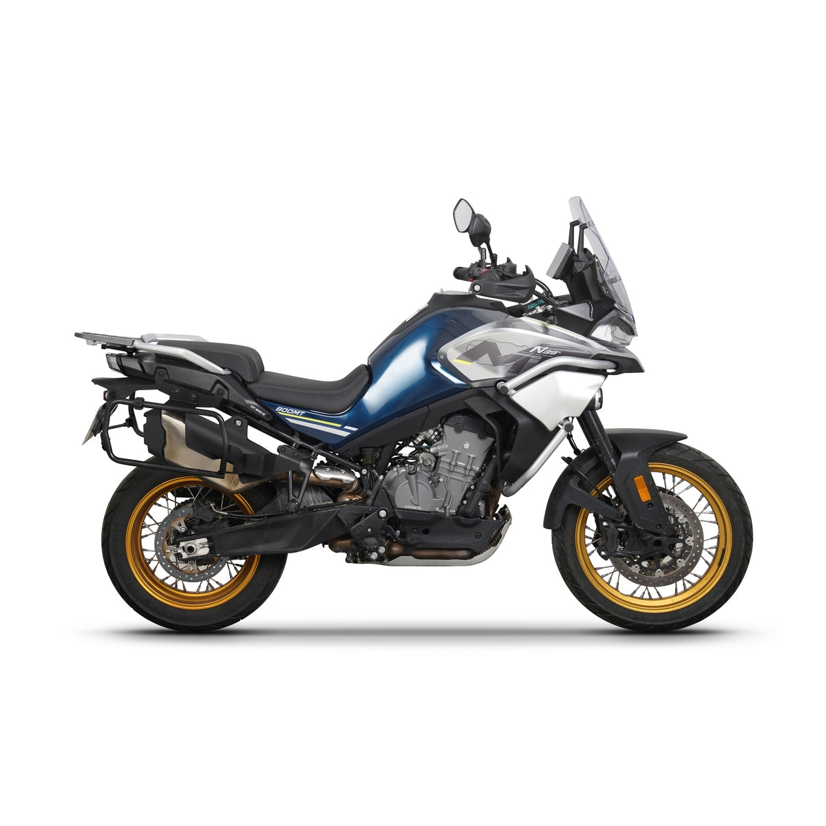 4P System Fixation Latérale Cf Moto 800MT - LE PRATIQUE DU MOTARD