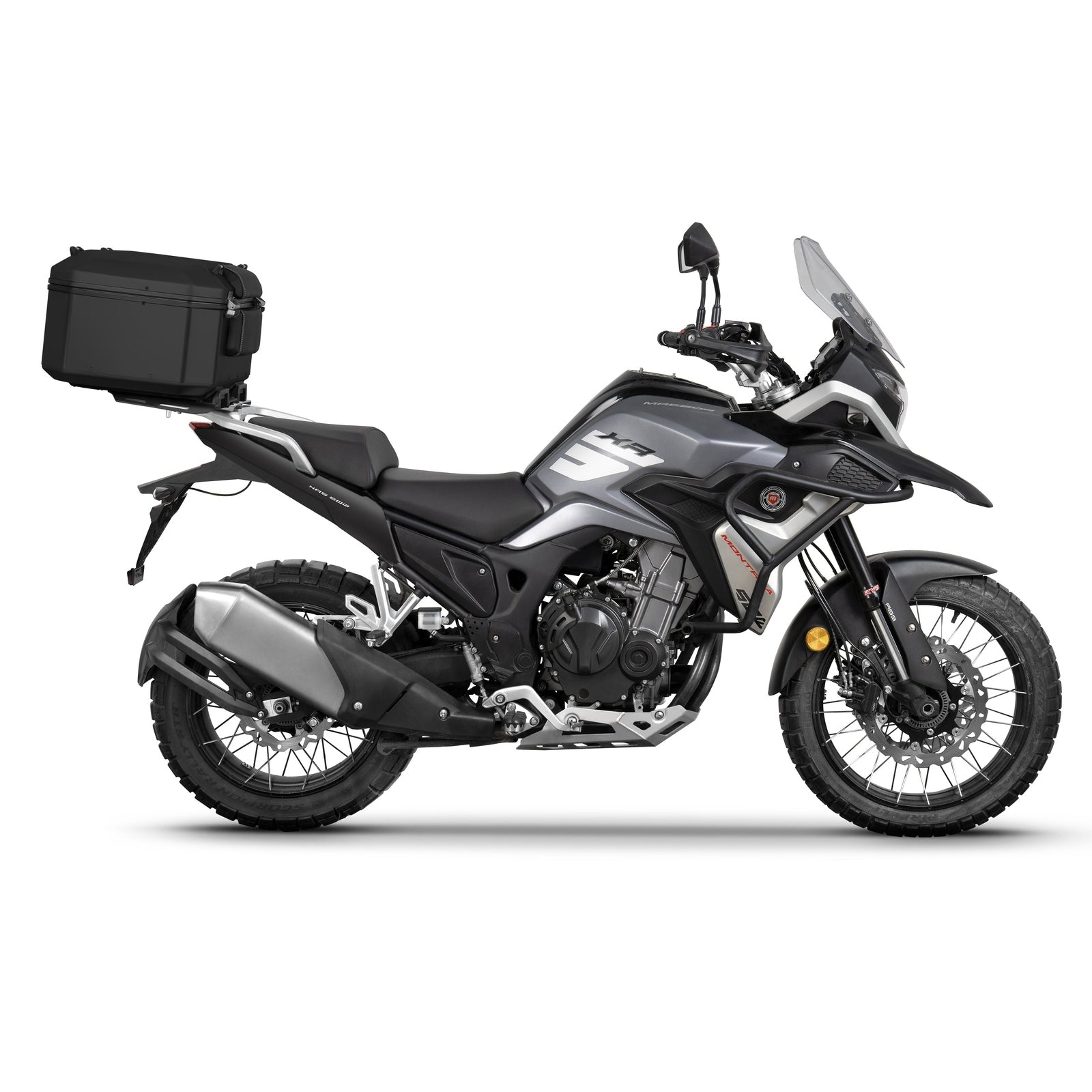 Fixation pour Top Case Macbor Montana XR5 510 / Kove 510X - LE PRATIQUE DU MOTARD
