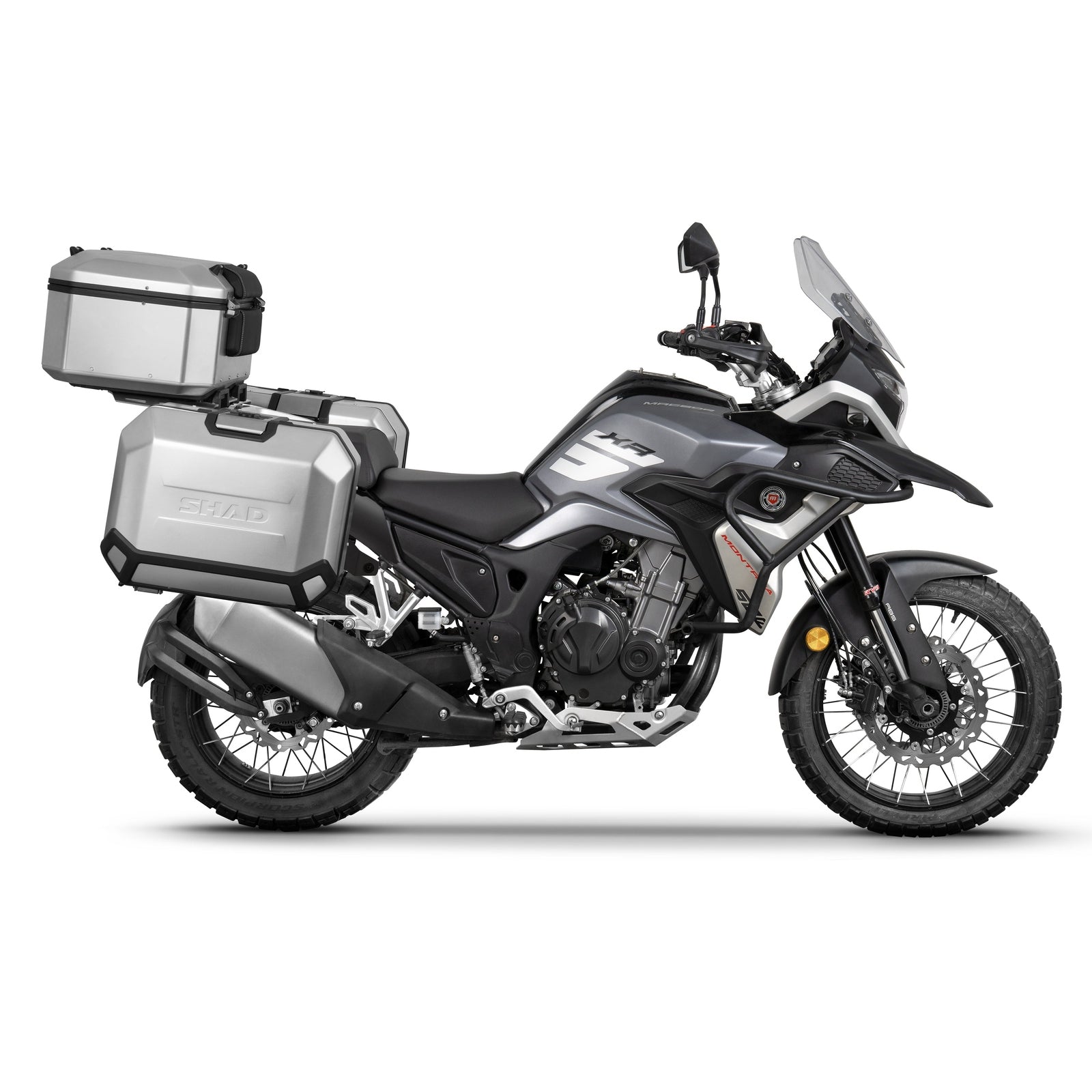 Fixation pour Top Case Macbor Montana XR5 510 / Kove 510X - LE PRATIQUE DU MOTARD