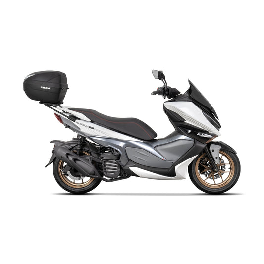 Fixation pour Top Case Malaguti Madison 125 - LE PRATIQUE DU MOTARD