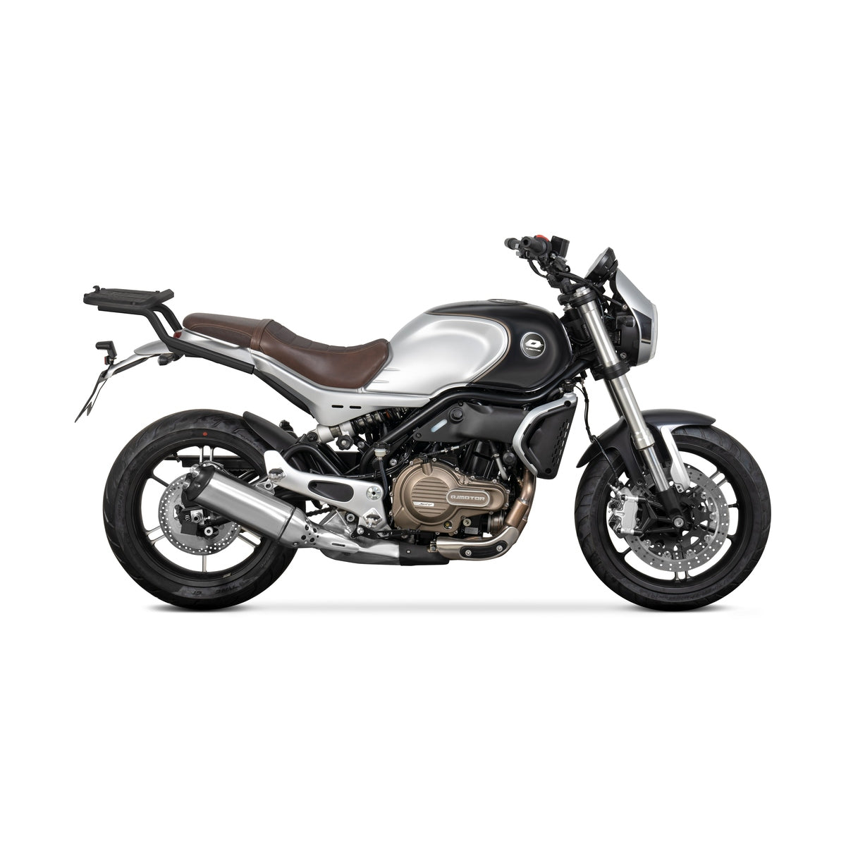 Fixation pour Top Case Qj Motor SRV550 - LE PRATIQUE DU MOTARD