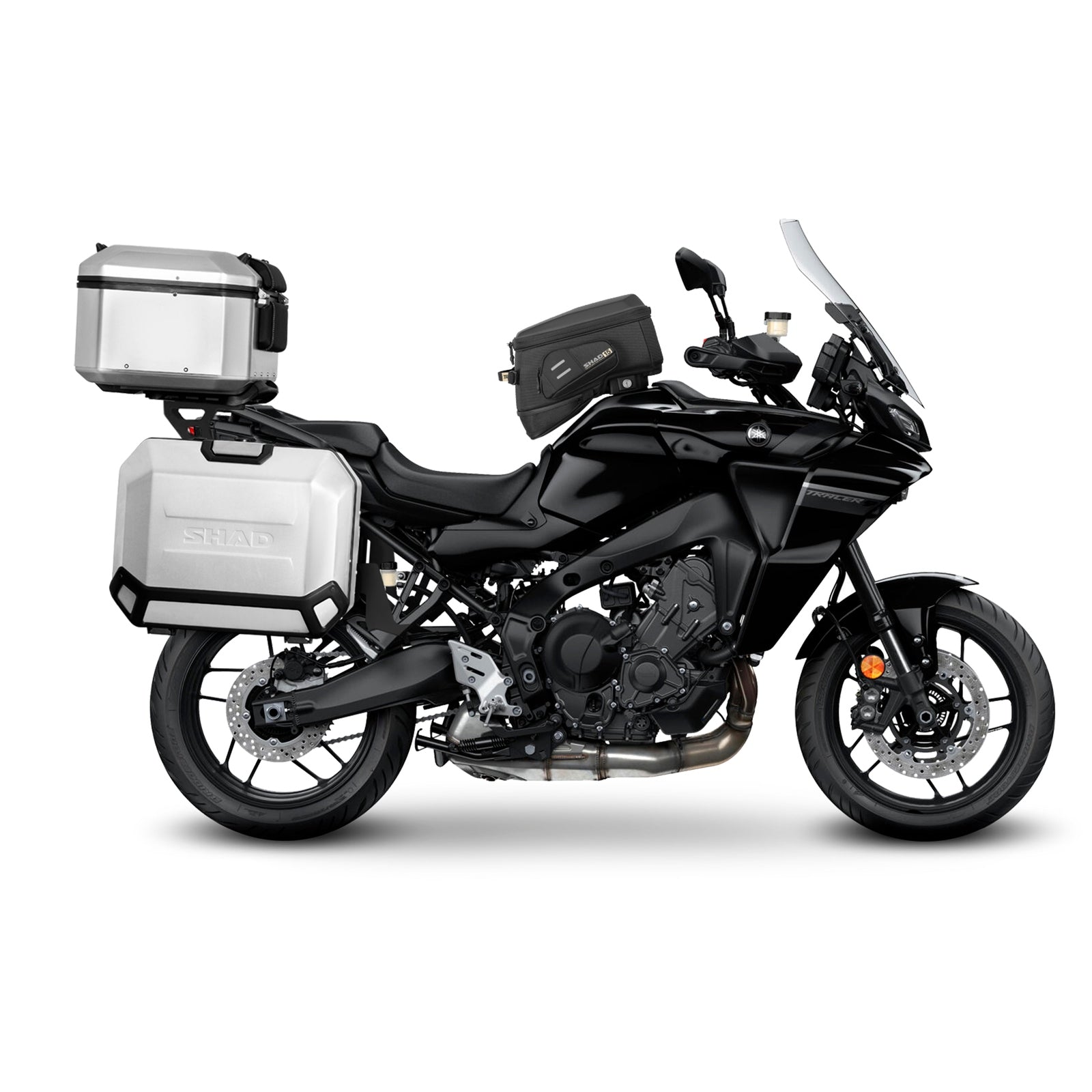 4P System Fixation Latérale Yamaha Tracer 9/GT - LE PRATIQUE DU MOTARD