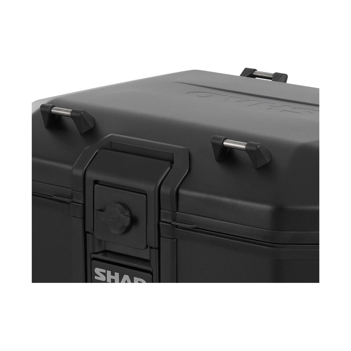 Top Case SHAD TR55 Terra Pure Black — Top Case Adventure 55L All Black - LE PRATIQUE DU MOTARD