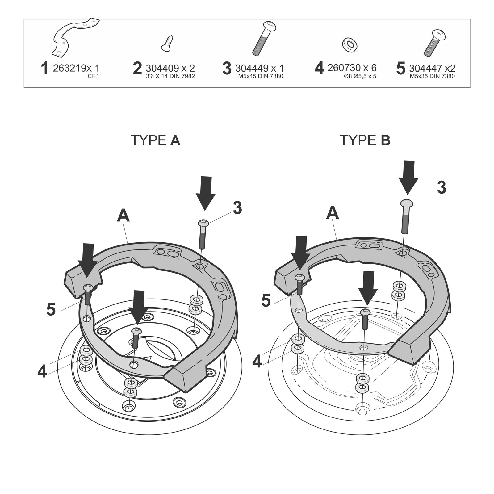 Fixation de Sacoche de Réservoir Click System Cf Moto - LE PRATIQUE DU MOTARD
