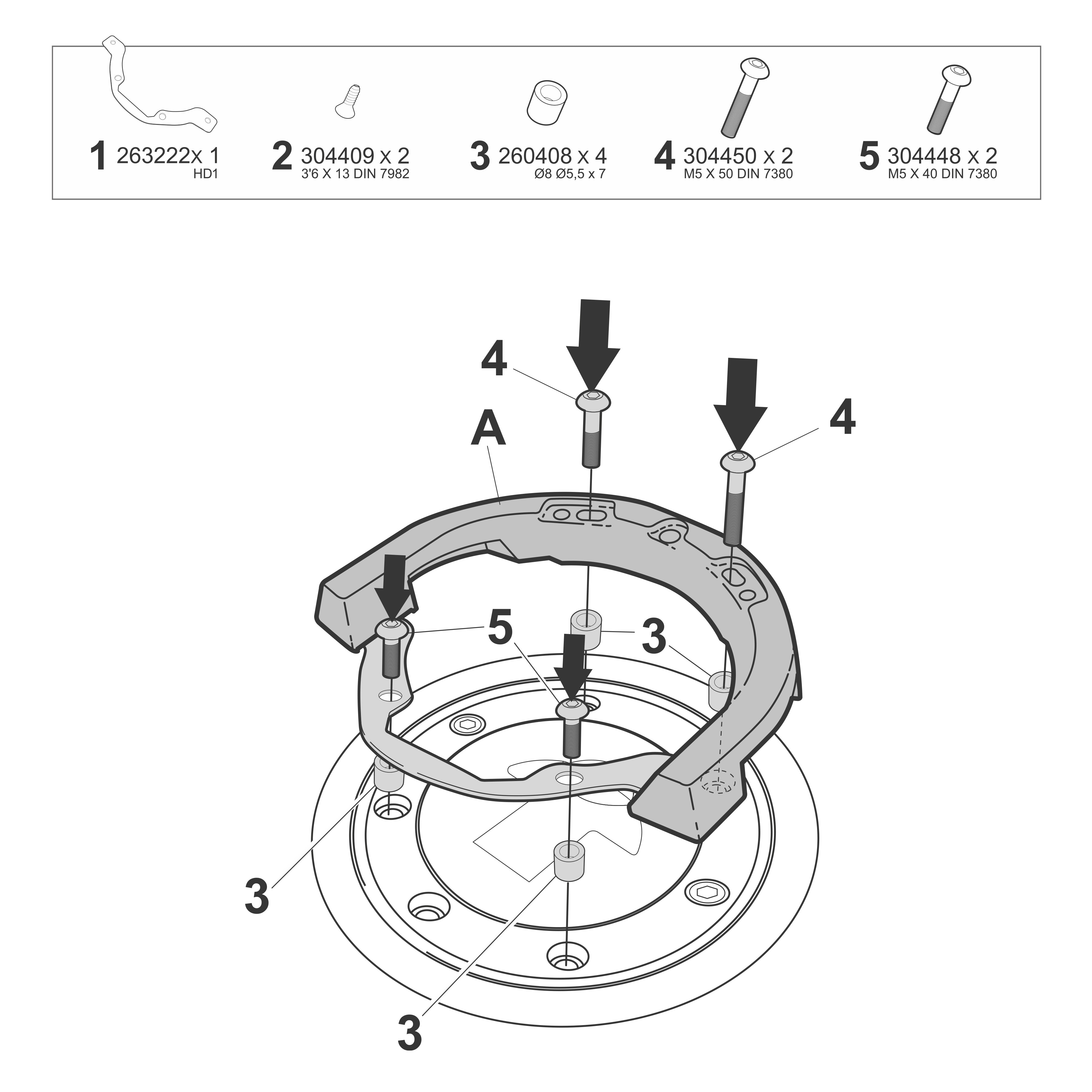 Fixation de Sacoche de Réservoir Click System Ducati / KTM / Triumph - LE PRATIQUE DU MOTARD