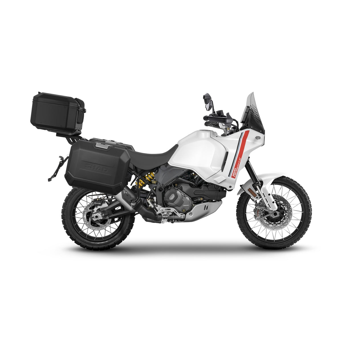 4P System Fixation Latérale Ducati Desert X 937 - LE PRATIQUE DU MOTARD