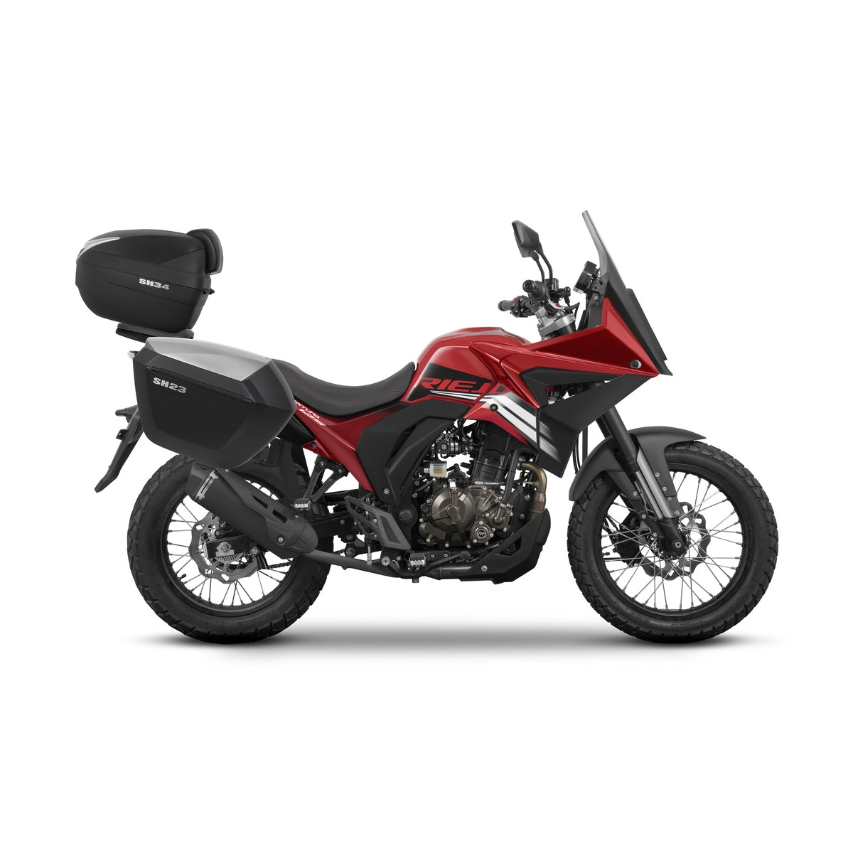 Fixation pour Top Case Rieju Aventura 125 - LE PRATIQUE DU MOTARD