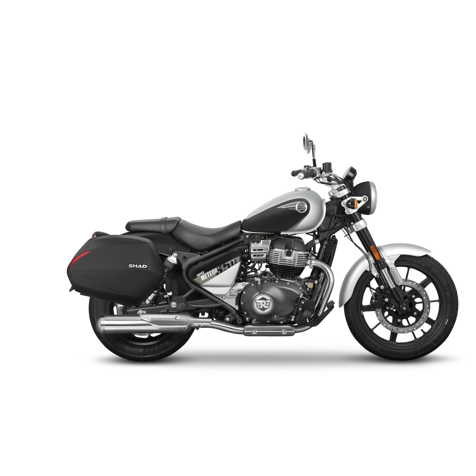 3P System Fixation Latérale Royal Enfield Super Meteor 650 - LE PRATIQUE DU MOTARD