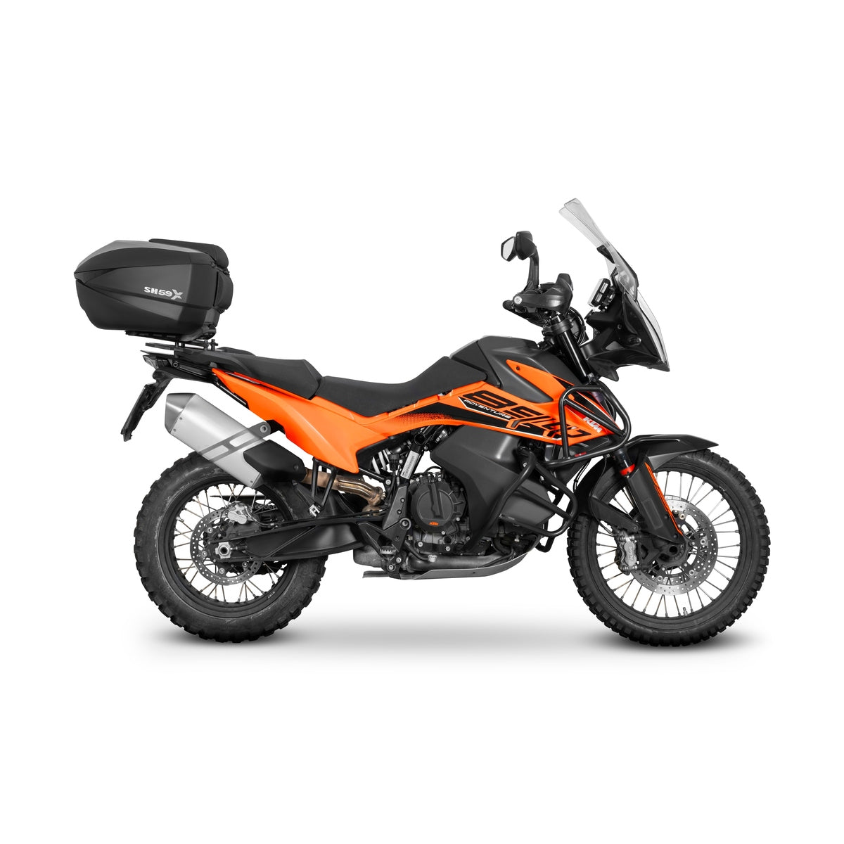 Fixation pour Top Case KTM Adv. 790/890/1050/1090/1190/SUPER Adv. 1290 - Husqv. Norden 901 - LE PRATIQUE DU MOTARD