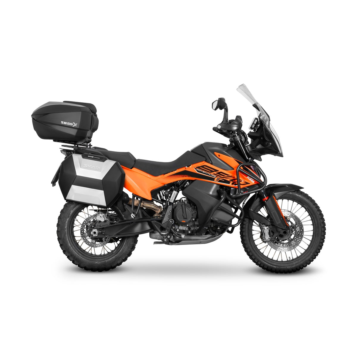 Fixation pour Top Case KTM Adv. 790/890/1050/1090/1190/SUPER Adv. 1290 - Husqv. Norden 901 - LE PRATIQUE DU MOTARD